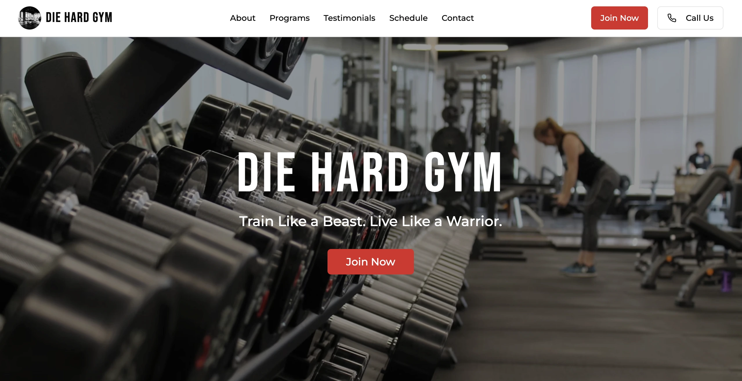 Gym Website - Fitness & Health project by Zylo Solutions